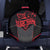 Bowling Team Spare Tire Cover Red and Black Strike Graphic and Custom Name Section - Wonder Print Shop