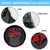 Bowling Team Spare Tire Cover Red and Black Strike Graphic and Custom Name Section - Wonder Print Shop