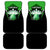 Bowling Team Design Car Mats Green Strike Graphic and Custom Name Shield Accent - Wonder Print Shop