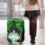Bowling Team Design Luggage Cover Green Strike Graphic and Custom Name Shield Accent - Wonder Print Shop
