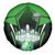 Bowling Team Design Spare Tire Cover Green Strike Graphic and Custom Name Shield Accent - Wonder Print Shop