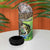 Personalized Bass Fishing Design 4 in 1 Can Cooler Tumbler Leaping Fish Graphic and Camouflage Green Water Splash Print - Wonder Print Shop