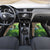 Personalized Bass Fishing Design Car Mats Leaping Fish Graphic and Camouflage Green Water Splash Print - Wonder Print Shop