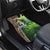 Personalized Bass Fishing Design Car Mats Leaping Fish Graphic and Camouflage Green Water Splash Print - Wonder Print Shop