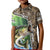 Personalized Bass Fishing Design Kid Polo Shirt Leaping Fish Graphic and Camouflage Green Water Splash Print - Wonder Print Shop