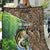 Personalized Bass Fishing Design Quilt Leaping Fish Graphic and Camouflage Green Water Splash Print - Wonder Print Shop