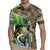Personalized Bass Fishing Design Rugby Jersey Leaping Fish Graphic and Camouflage Green Water Splash Print - Wonder Print Shop