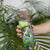 Personalized Bass Fishing Design Skinny Tumbler Leaping Fish Graphic and Camouflage Green Water Splash Print - Wonder Print Shop