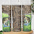 Personalized Bass Fishing Design Skinny Tumbler Leaping Fish Graphic and Camouflage Green Water Splash Print - Wonder Print Shop