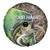 Personalized Bass Fishing Design Spare Tire Cover Leaping Fish Graphic and Camouflage Green Water Splash Print - Wonder Print Shop