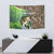 Personalized Bass Fishing Design Tapestry Leaping Fish Graphic and Camouflage Green Water Splash Print - Wonder Print Shop