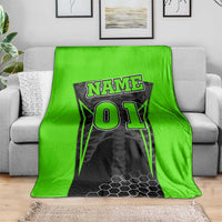 Personalized Skeleton Racing Blanket Cool Bone Motorcycle Motocross Off-Road Riders Racewear - Wonder Print Shop