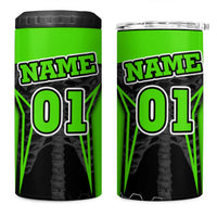 Personalized Skeleton Racing 4 in 1 Can Cooler Tumbler Cool Bone Motorcycle Motocross Off-Road Riders Racewear - Wonder Print Shop
