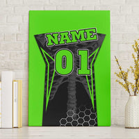 Personalized Skeleton Racing Canvas Wall Art Cool Bone Motorcycle Motocross Off-Road Riders Racewear - Wonder Print Shop