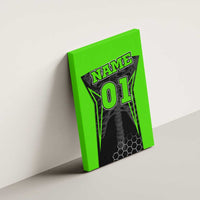 Personalized Skeleton Racing Canvas Wall Art Cool Bone Motorcycle Motocross Off-Road Riders Racewear - Wonder Print Shop