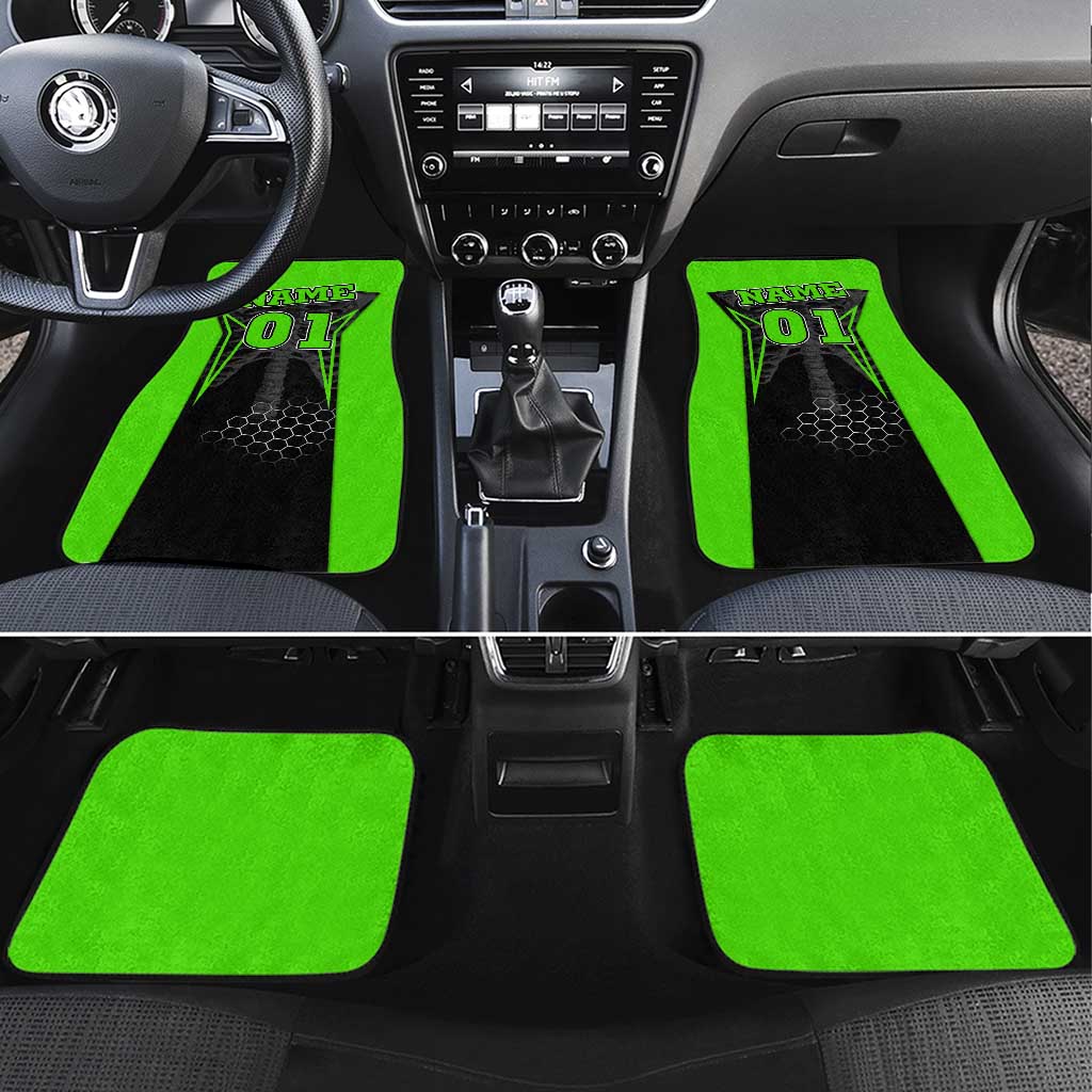 Personalized Skeleton Racing Car Mats Cool Bone Motorcycle Motocross Off-Road Riders Racewear - Wonder Print Shop