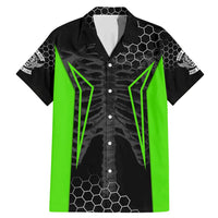 Personalized Skeleton Racing Family Matching Mermaid Dress and Hawaiian Shirt Cool Bone Motorcycle Motocross Off-Road Riders Racewear - Wonder Print Shop