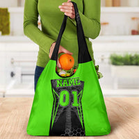 Personalized Skeleton Racing Grocery Bag Cool Bone Motorcycle Motocross Off-Road Riders Racewear - Wonder Print Shop
