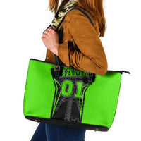 Personalized Skeleton Racing Leather Tote Bag Cool Bone Motorcycle Motocross Off-Road Riders Racewear - Wonder Print Shop