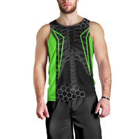 Personalized Skeleton Racing Men Tank Top Cool Bone Motorcycle Motocross Off-Road Riders Racewear - Wonder Print Shop