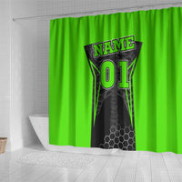 Personalized Skeleton Racing Shower Curtain Cool Bone Motorcycle Motocross Off-Road Riders Racewear - Wonder Print Shop