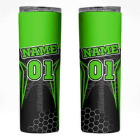 Personalized Skeleton Racing Skinny Tumbler Cool Bone Motorcycle Motocross Off-Road Riders Racewear - Wonder Print Shop