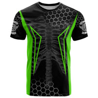 Personalized Skeleton Racing T Shirt Cool Bone Motorcycle Motocross Off-Road Riders Racewear - Wonder Print Shop