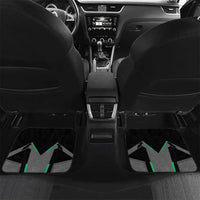 Personalized Bowling Heartbeat Team Car Mats For Bowlers Green and Gray - Wonder Print Shop