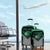 Personalized Bowling Heartbeat Team Luggage Cover For Bowlers Green and Gray - Wonder Print Shop