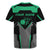 Personalized Bowling Heartbeat Team Rugby Jersey For Bowlers Green and Gray - Wonder Print Shop