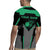 Personalized Bowling Heartbeat Team Rugby Jersey For Bowlers Green and Gray - Wonder Print Shop