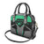 Personalized Bowling Heartbeat Team Shoulder Handbag For Bowlers Green and Gray - Wonder Print Shop