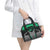 Personalized Bowling Heartbeat Team Shoulder Handbag For Bowlers Green and Gray - Wonder Print Shop