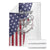 American Flag Bass Fishing Blanket Fishing Rod and Patriotic Red White and Blue Theme - Wonder Print Shop