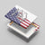 American Flag Bass Fishing Canvas Wall Art Fishing Rod and Patriotic Red White and Blue Theme - Wonder Print Shop