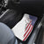 American Flag Bass Fishing Car Mats Fishing Rod and Patriotic Red White and Blue Theme - Wonder Print Shop