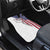 American Flag Bass Fishing Car Mats Fishing Rod and Patriotic Red White and Blue Theme - Wonder Print Shop