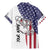American Flag Bass Fishing Family Matching Mermaid Dress and Hawaiian Shirt Fishing Rod and Patriotic Red White and Blue Theme - Wonder Print Shop