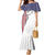 American Flag Bass Fishing Family Matching Mermaid Dress and Hawaiian Shirt Fishing Rod and Patriotic Red White and Blue Theme - Wonder Print Shop