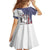 American Flag Bass Fishing Family Matching Summer Maxi Dress and Hawaiian Shirt Fishing Rod and Patriotic Red White and Blue Theme - Wonder Print Shop