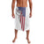 American Flag Bass Fishing Lavalava Fishing Rod and Patriotic Red White and Blue Theme - Wonder Print Shop