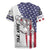 American Flag Bass Fishing Rugby Jersey Fishing Rod and Patriotic Red White and Blue Theme - Wonder Print Shop