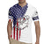 American Flag Bass Fishing Rugby Jersey Fishing Rod and Patriotic Red White and Blue Theme - Wonder Print Shop