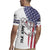 American Flag Bass Fishing Rugby Jersey Fishing Rod and Patriotic Red White and Blue Theme - Wonder Print Shop