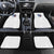 American Flag Tuna Fish Car Mats Custom Splashing Water on White and Black Contrast - Wonder Print Shop