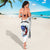 American Flag Tuna Fish Sarong Custom Splashing Water on White and Black Contrast - Wonder Print Shop