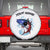American Flag Tuna Fish Spare Tire Cover Custom Splashing Water on White and Black Contrast - Wonder Print Shop