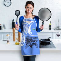 North Caribbean Coast Nicaragua Apron with Tribal Turtle Design and Floral Coast Pride - Wonder Print Shop