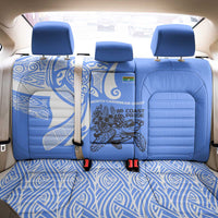 North Caribbean Coast Nicaragua Back Car Seat Cover with Tribal Turtle Design and Floral Coast Pride - Wonder Print Shop