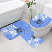 North Caribbean Coast Nicaragua Bathroom Set with Tribal Turtle Design and Floral Coast Pride - Wonder Print Shop